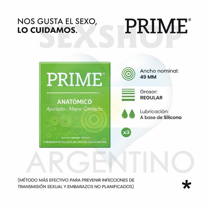 Preservativo Prime Anatomico